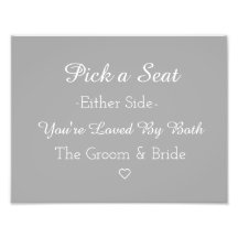 Elegir un asiento en cualquiera de los lados