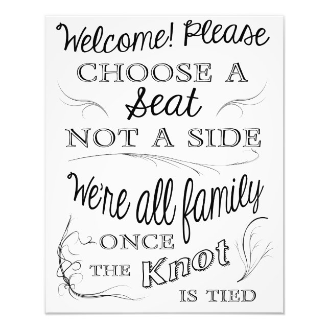 Foto Elegir un asiento no un lado (Frente)