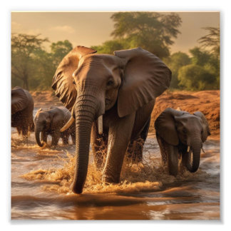 Foto Elephant Poster