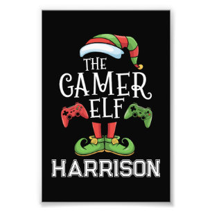Foto Elfo de videojuegos personalizado de Navidad para 