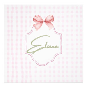 Foto Eliana Lazo Rosa Personalizado & Estampado de Cuad