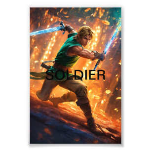 Foto Elite Soldier Art: Ampliación Premium