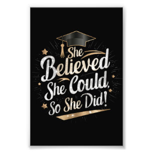 Foto Ella Creía Que Podía Así Que Se Graduó