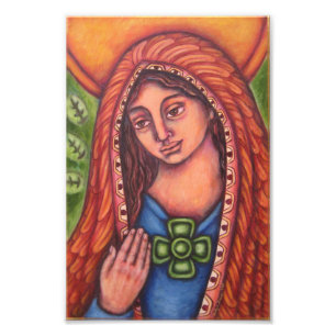 Foto Ella que viene vuelo de la región de luz