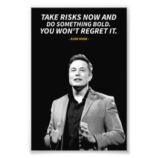 Foto Elon musk Photo Enlargement