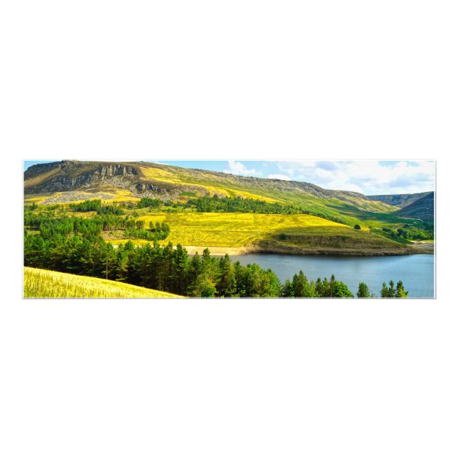 Foto Embalse de Dovestone al sol de verano (Frente)