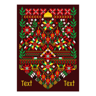 Foto Embrodería tradicional de Palestina Tatreez