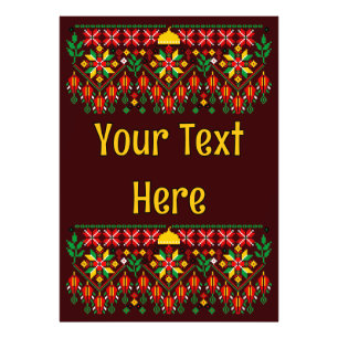 Foto Embrodería tradicional de Palestina Tatreez