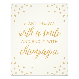 Foto Empieza El Día Con Sonrisa Y Termina Con Champagne