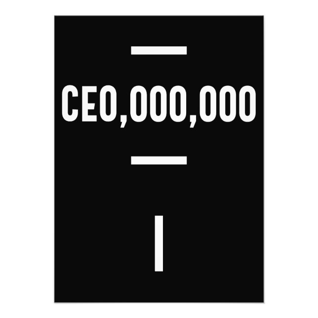 Foto Emprendedor - CEO,000,000 Tee Funny Business (Frente)