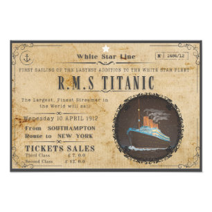 FOTO EMR TITANIC BOARDING ADVERSTING
