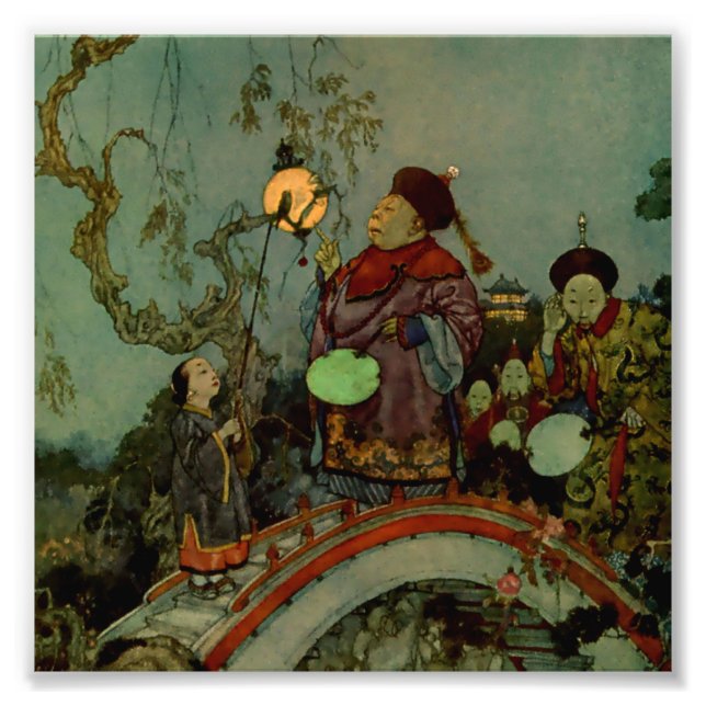 Foto "En busca de una noche" de Edmund Dulac (Frente)