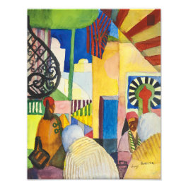 Foto En el Bazar | Auguste Macke |