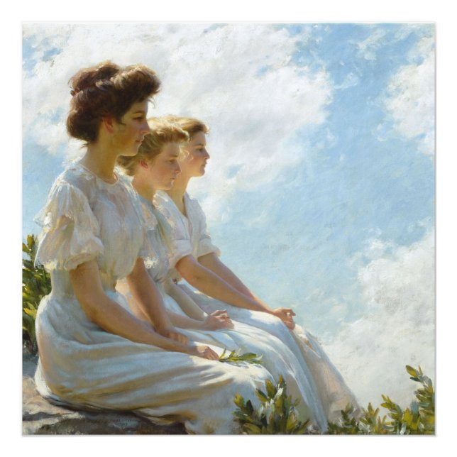 Foto En las alturas de Charles Courtney Curran (Frente)