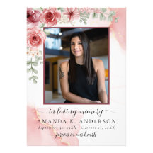 En memoria amorosa Funeral de la flor roja Rubor