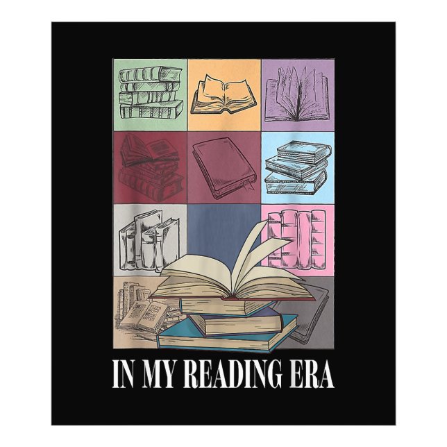 Foto En mi época de lectura, amante de los libros (Frente)