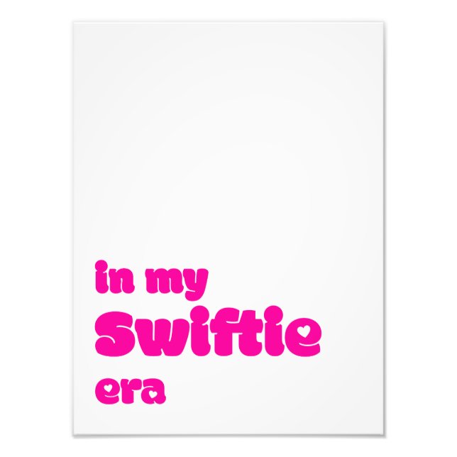 Foto En mi poster de Swiftie (Frente)