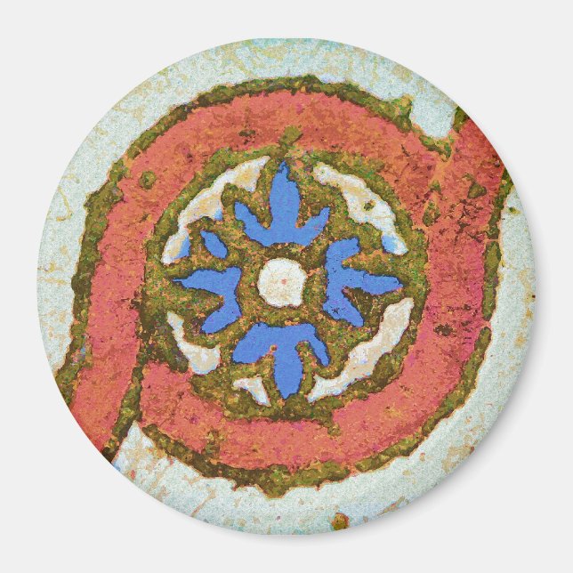 Foto en mosaico... Imán (Frente)