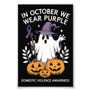 Foto En Octubre Nosotros Vestimos Morado Violencia Domé
