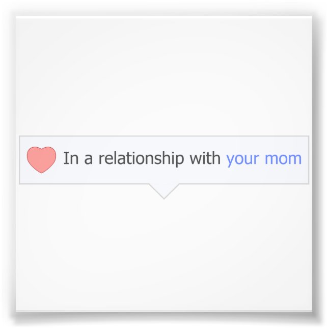 Foto En una relación con tu madre (Frente)