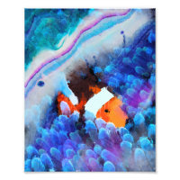 Encontrar Nemo - Arte abstracto subacuático