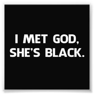 Foto Encontré a dios y ella es negra