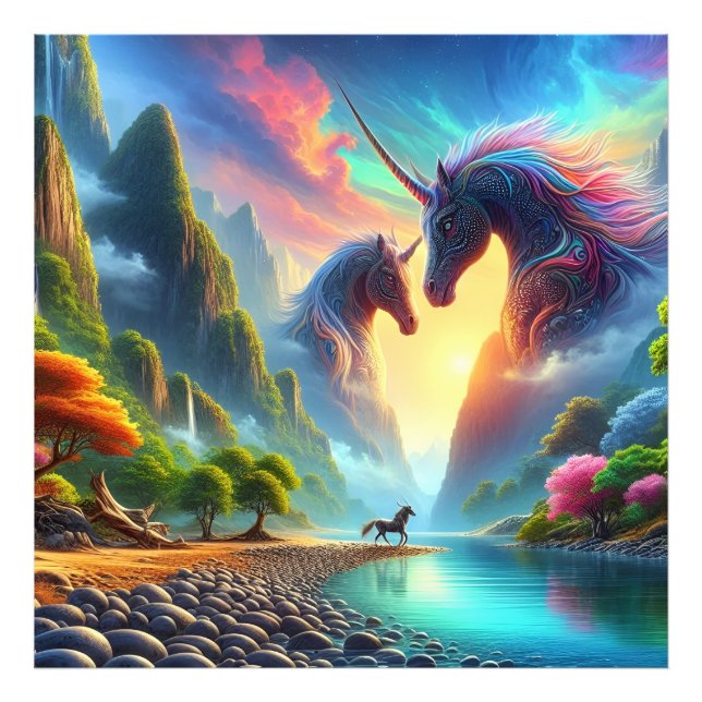 Foto Encuentro majestuoso en un colorido valle - Elegan (Frente)