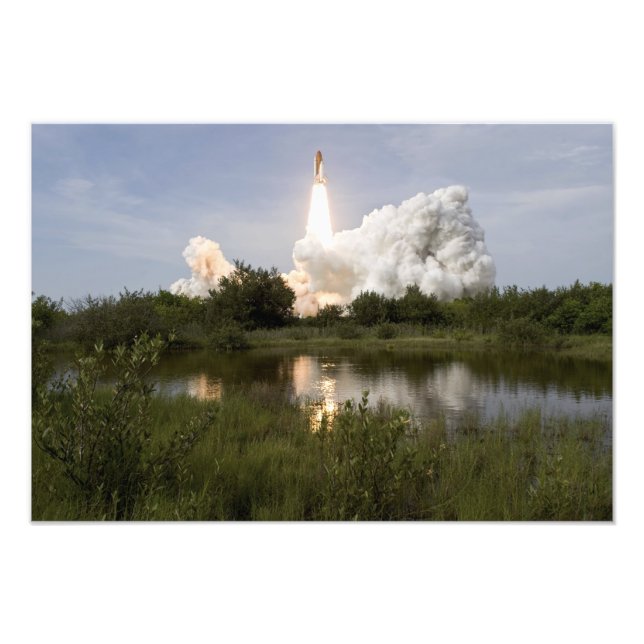 Foto Endeavor del transbordador espacial despega 5 (Frente)