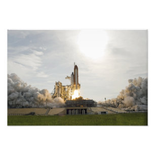 Foto Endeavor del transbordador espacial despega 6