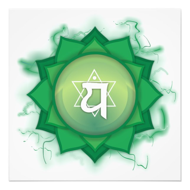 Foto Energía del chakra verde (Frente)