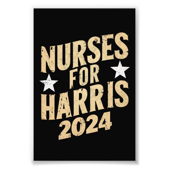 Foto Enfermeras De Harris 2024 Estados Unidos (Frente)