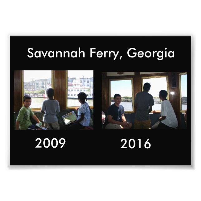 Foto Entonces y ahora - Ferry Savannah, GA (Frente)