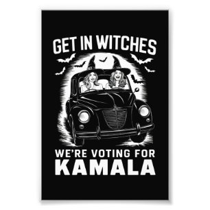 Foto Entra en brujas que votamos por Kamala Halloween