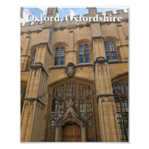 Foto Entrada de la Biblioteca Bodleian, Oxford