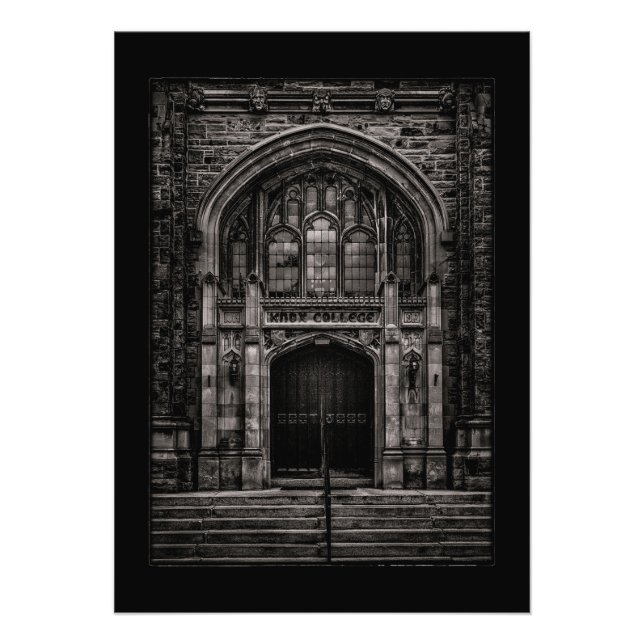 Foto Entrada de la universidad de Knox no 1 con fronter (Frente)