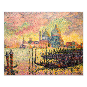 Foto Entrada del Gran Canal, Venecia Paul Signac