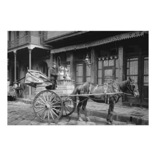 Foto Entrega de la leche de New Orleans del vintage