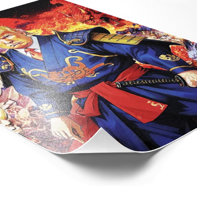 Foto Epic Trump Samurai Anime (Esquina)