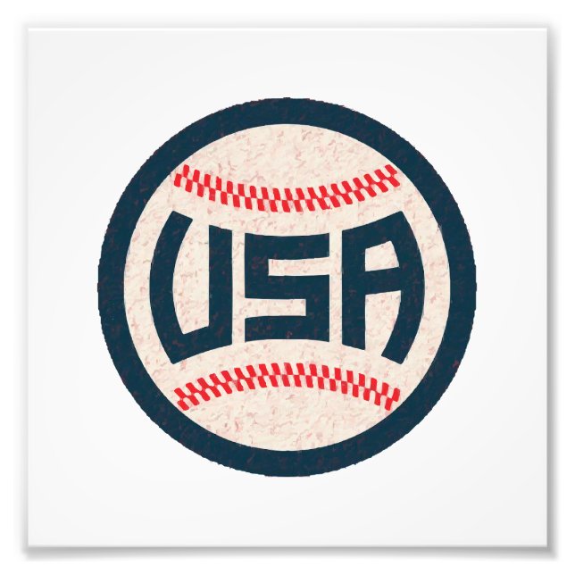 Foto Equipo de Béisbol de EE. UU. (Frente)