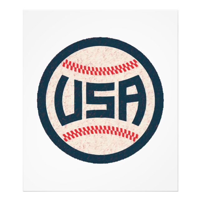Foto Equipo de Béisbol de EE. UU. (Frente)