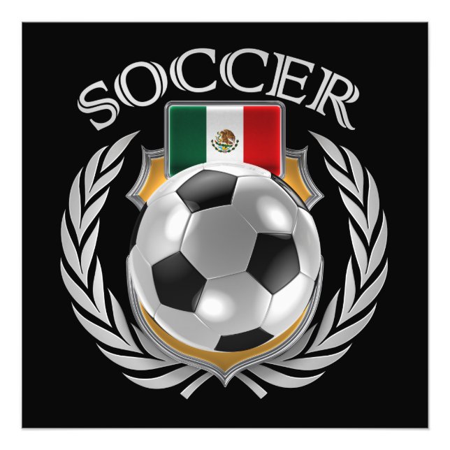 Foto Equipo de fanático de fútbol de México 2016 (Frente)
