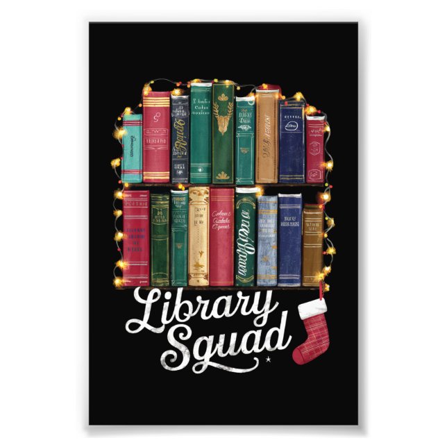Foto Equipo de la Biblioteca de Navidad Amantes de los  (Frente)