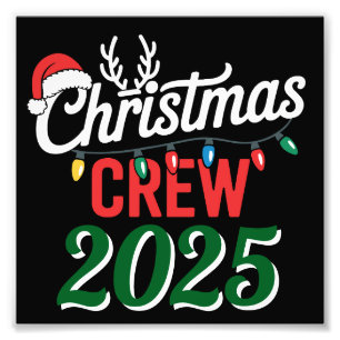 Foto Equipo de Navidad Personalizado 2025 Familia de Na