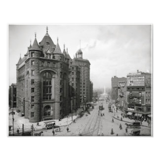 Foto Erie County Savings Bank ~ Main & Niagara St. 1908