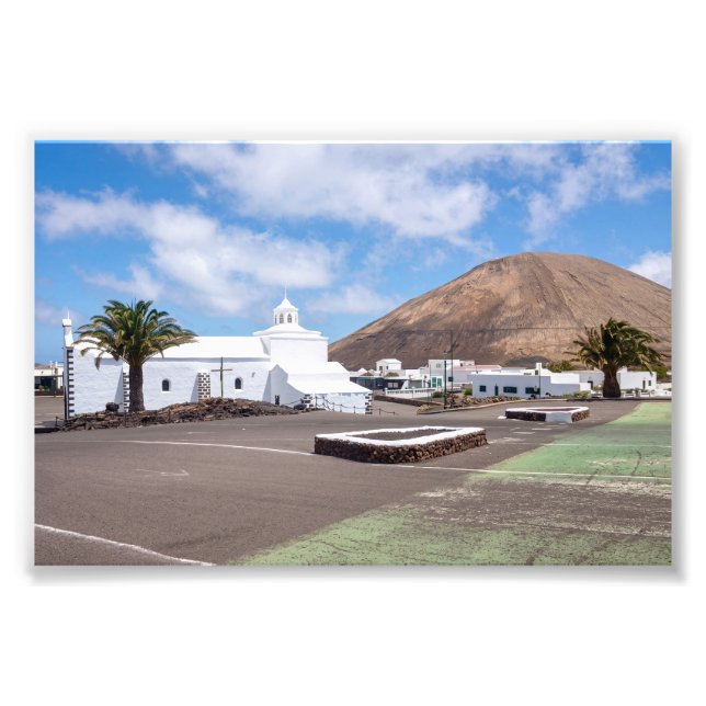 Foto Ermita de los Dolores Iglesia, Lanzarote (Frente)