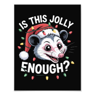 Foto ¿Es Esto Suficiente De Jolly? Navidades Opossum Sa