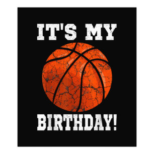 Foto Es mi regalo vintage de Básquetbol de cumpleaños