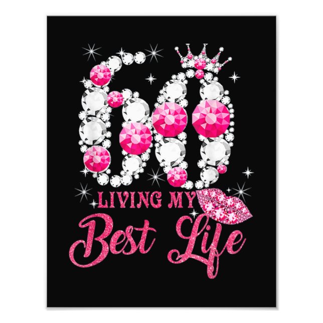 Foto Es mi reina de cumpleaños número 60 años (Frente)