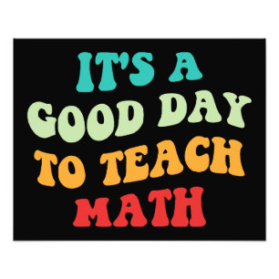 Foto Es un buen día para enseñar matemáticas