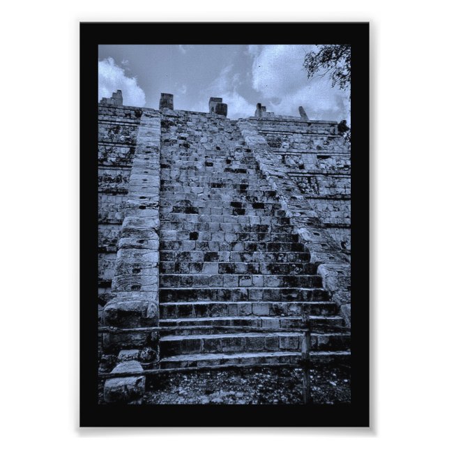 Foto Escaleras de Chichen Itza (Frente)